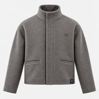 BIMOOX Selvaro Winterjacke – Grau – Vorne