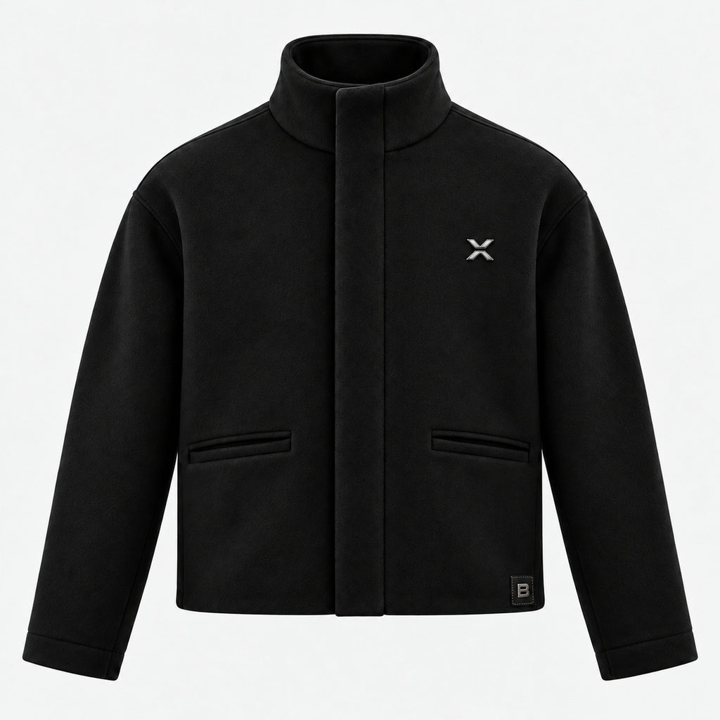 BIMOOX Selvaro Winterjacke – Schwarz – Vorne