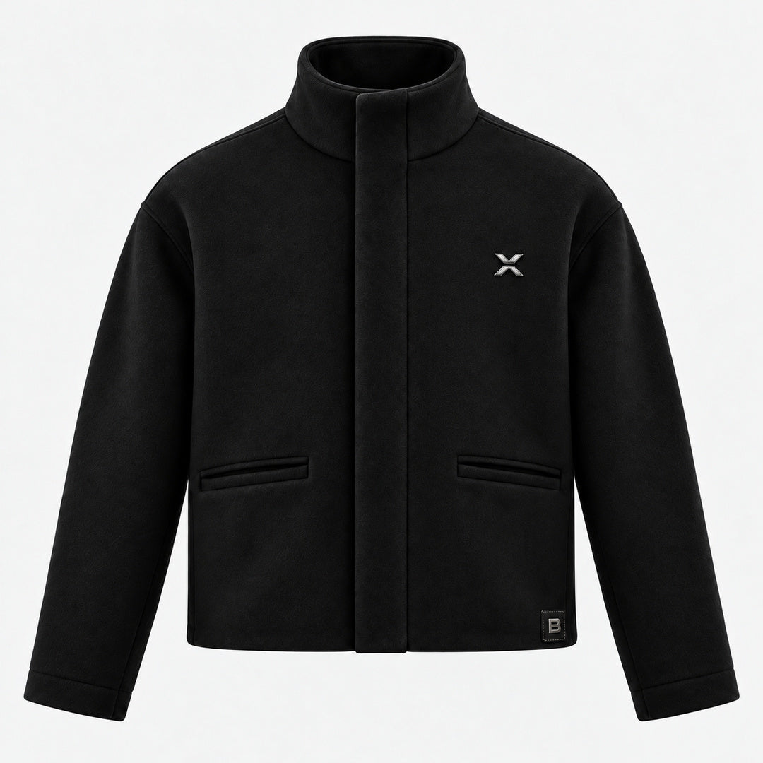 BIMOOX Selvaro Winterjacke – Schwarz – Vorne