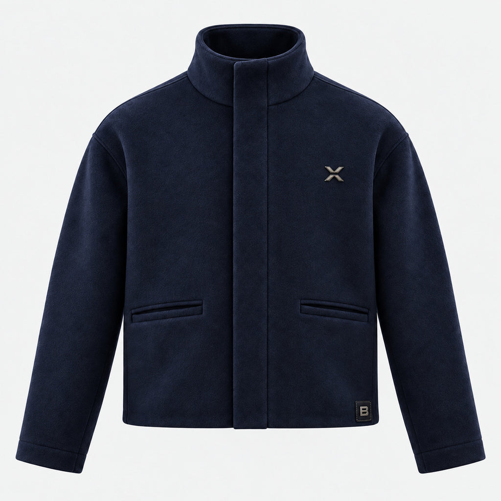 BIMOOX Selvaro Winterjacke – Navy – Vorne