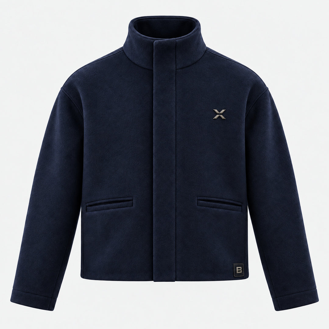 BIMOOX Selvaro Winterjacke – Navy – Vorne