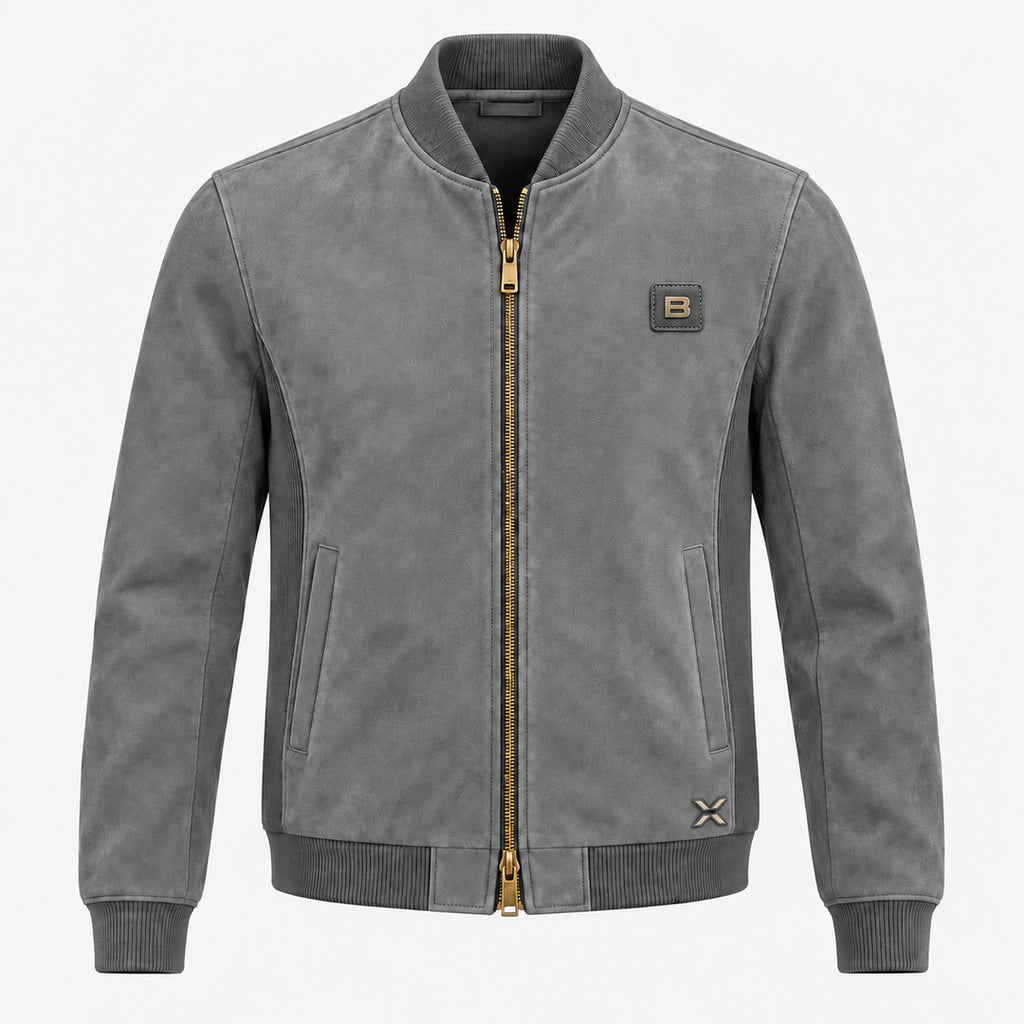 BIMOOX Kavren Winterjacke – Grau – Vorne