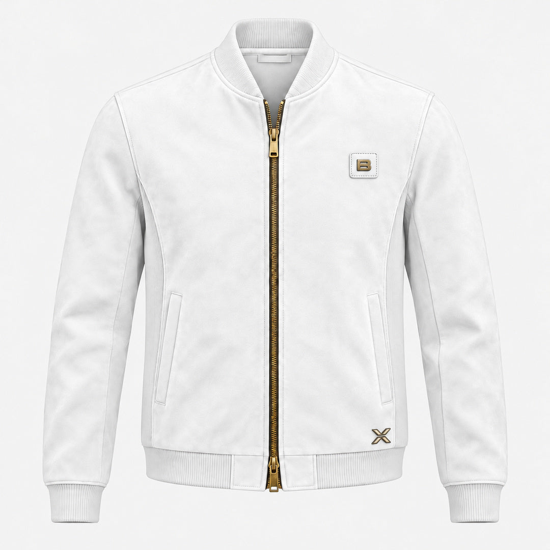 BIMOOX Kavren Winterjacke – Weiß – Vorne
