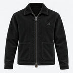 BIMOOX Novaryn Winterjacke – Schwarz – schwarzer Besatz – Vorne