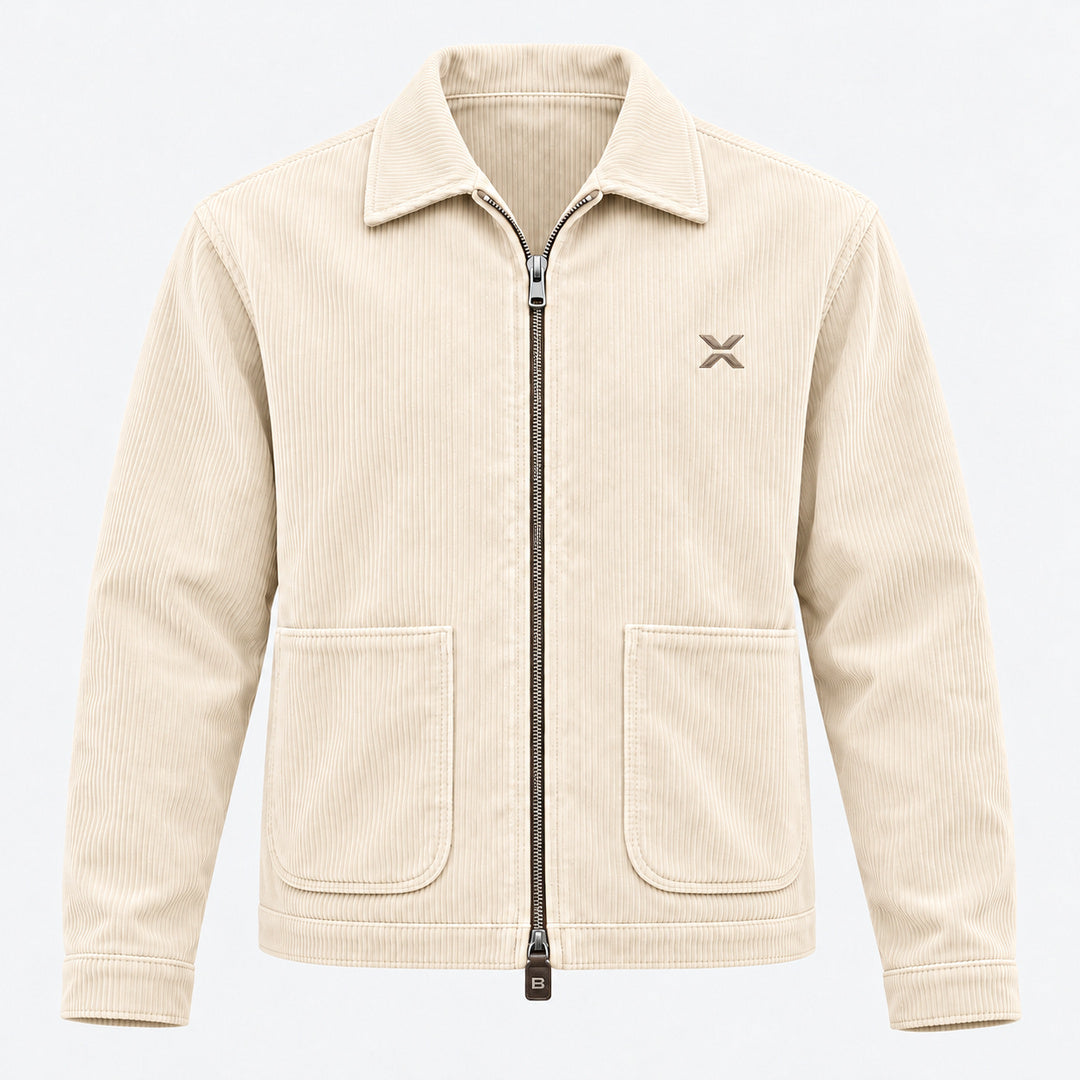 BIMOOX Novaryn Winterjacke – Creme – Vorne