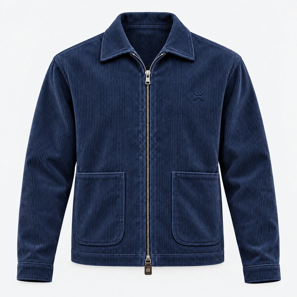 BIMOOX Novaryn Winterjacke – Dunkelblau – Vorne