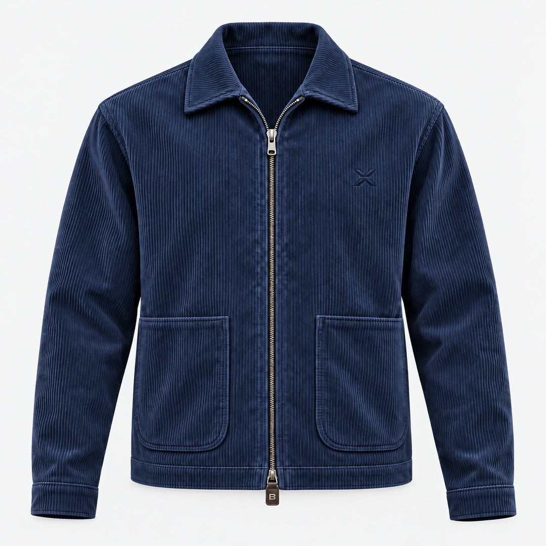 BIMOOX Novaryn Winterjacke – Dunkelblau – Vorne