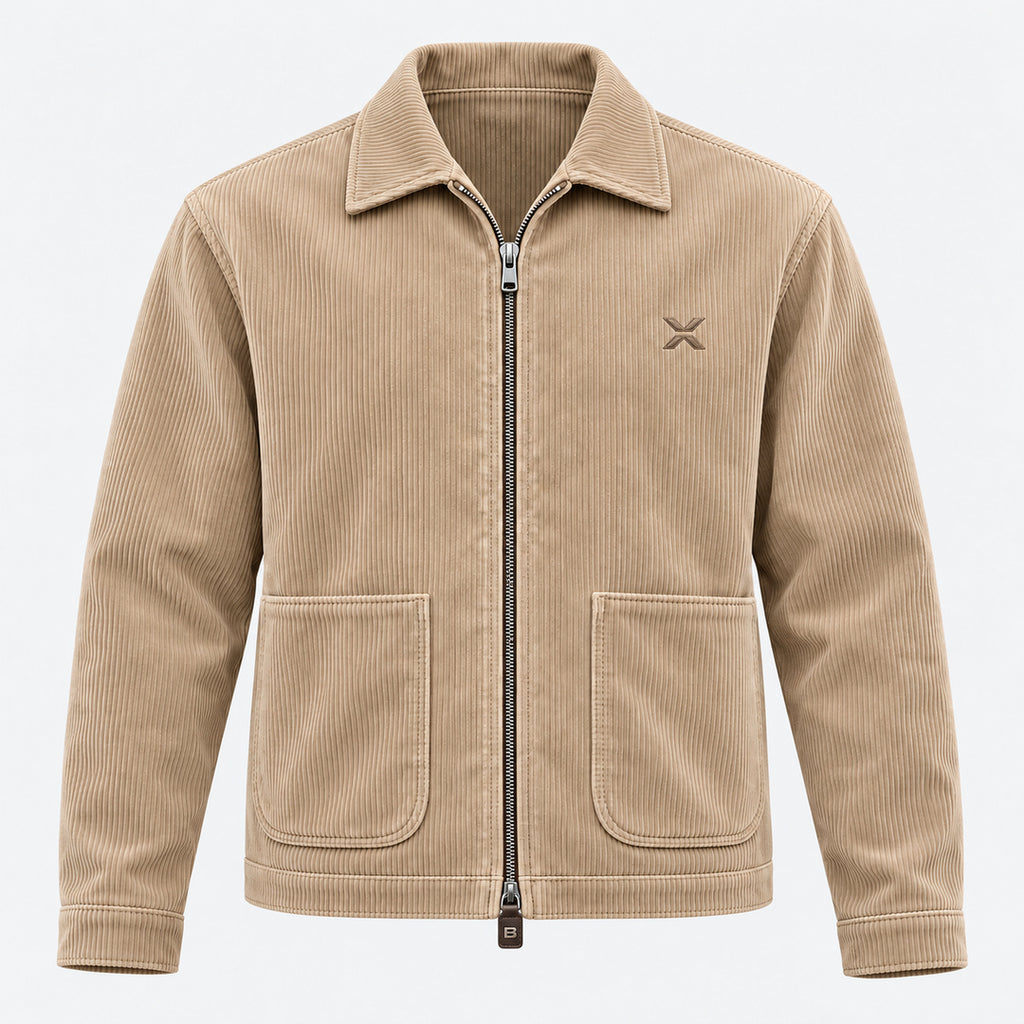 BIMOOX Novaryn Winterjacke – Beige – Vorne