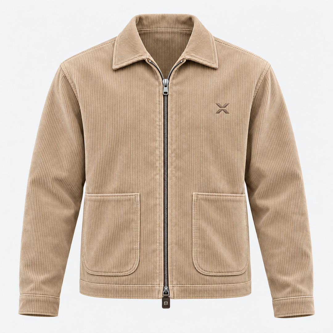 BIMOOX Novaryn Winterjacke – Beige – Vorne