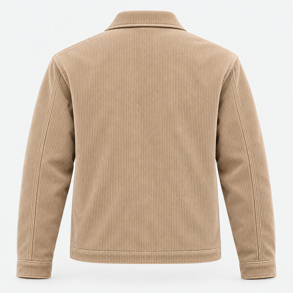 BIMOOX Novaryn Winterjacke – Beige – Hinten