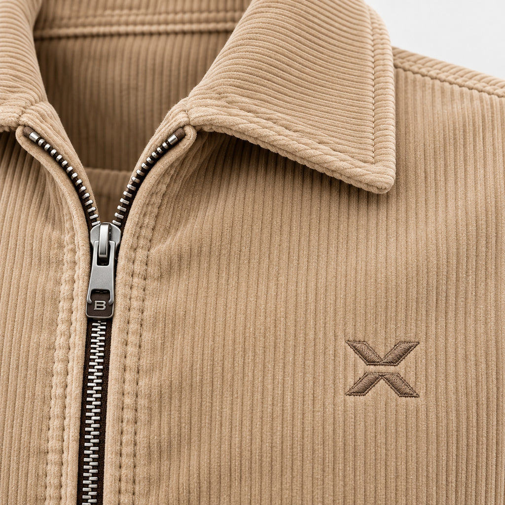 BIMOOX Novaryn Winterjacke – Beige – Detail