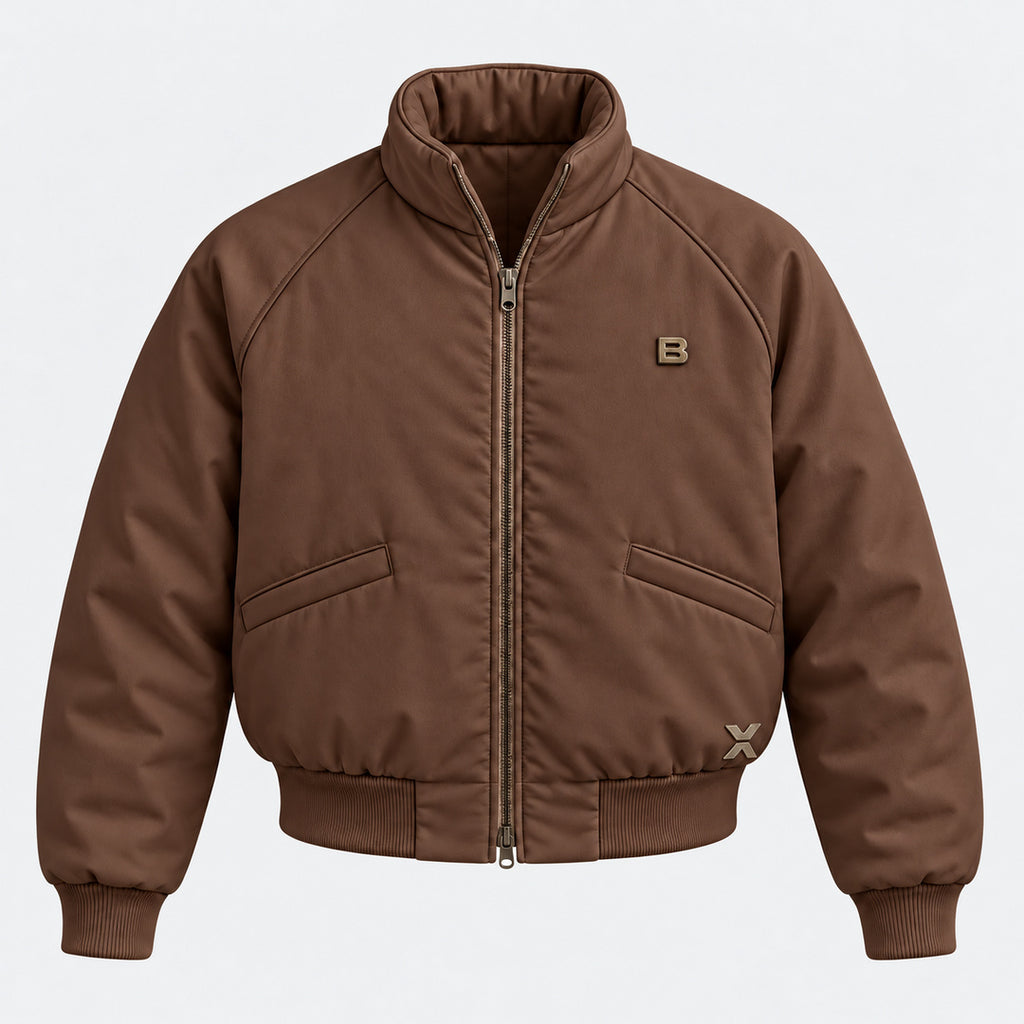 BIMOOX Dovaro Winterjacke – Braun – Vorne
