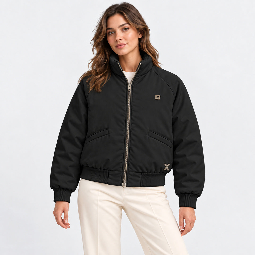 BIMOOX Dovaro Winterjacke – Schwarz – Model-Frau