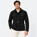 BIMOOX Tervian Winterjacke – Schwarz – Model-Mann