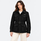 BIMOOX Tervian Winterjacke – Schwarz – Model-Frau
