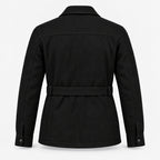 BIMOOX Tervian Winterjacke – Schwarz – Hinten