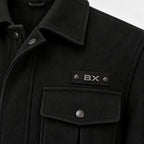 BIMOOX Tervian Winterjacke – Schwarz – Detail