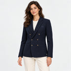 BIMOOX Cavoren Winterjacke – Dunkelblau – Model-Frau