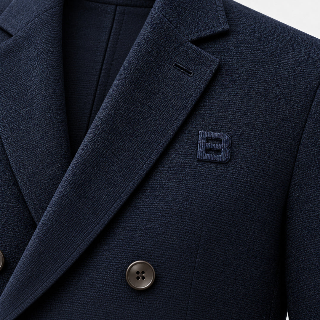 BIMOOX Cavoren Winterjacke – Dunkelblau – Detail