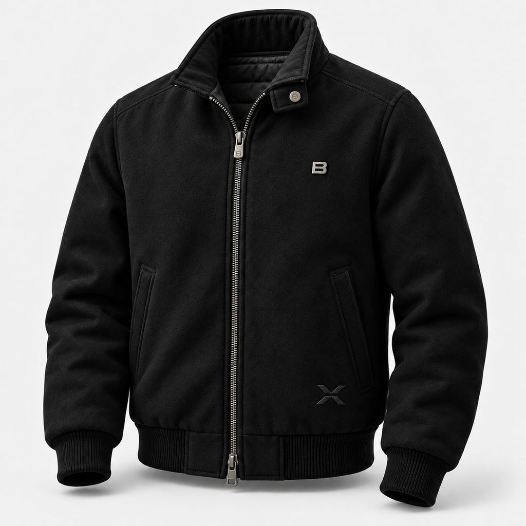 BIMOOX Orelvan Winterjacke – Schwarz – Vorne