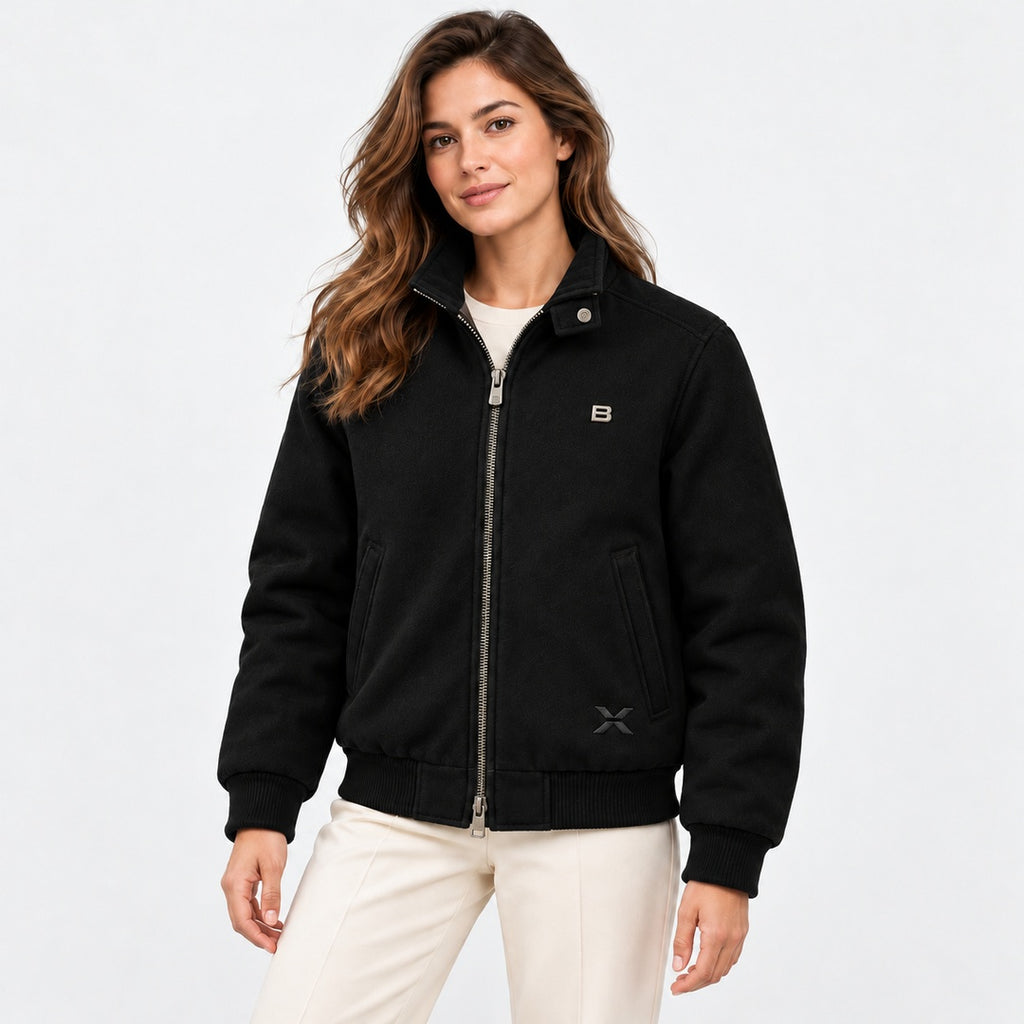 BIMOOX Orelvan Winterjacke – Schwarz – Model-Frau