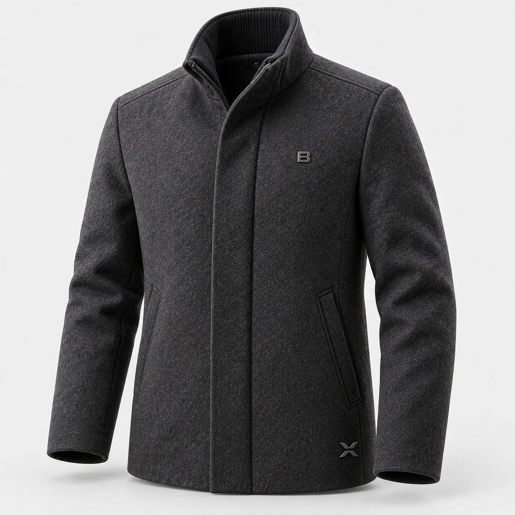 BIMOOX Norevik Winterjacke – Grau – Vorne
