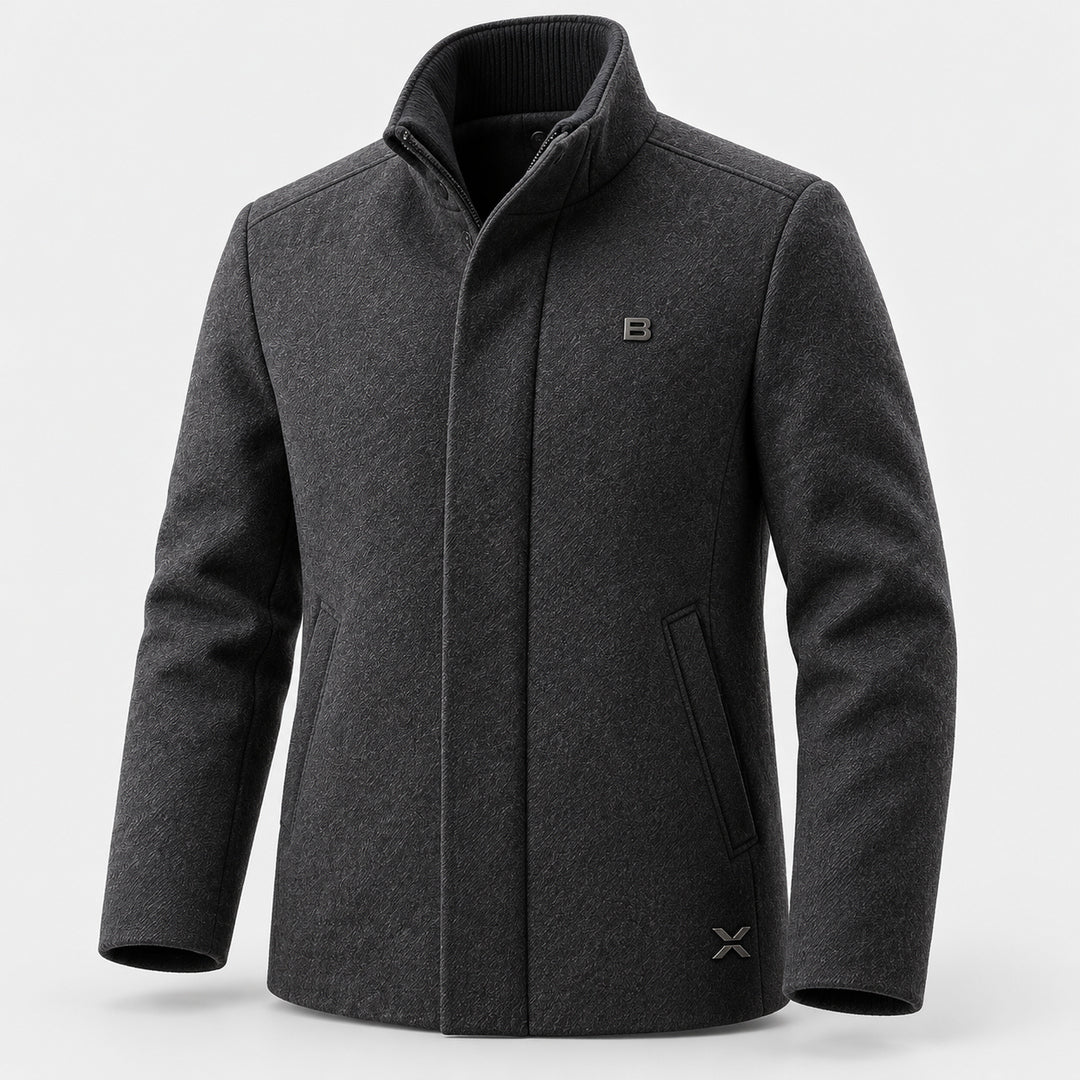 BIMOOX Norevik Winterjacke – Grau – Vorne