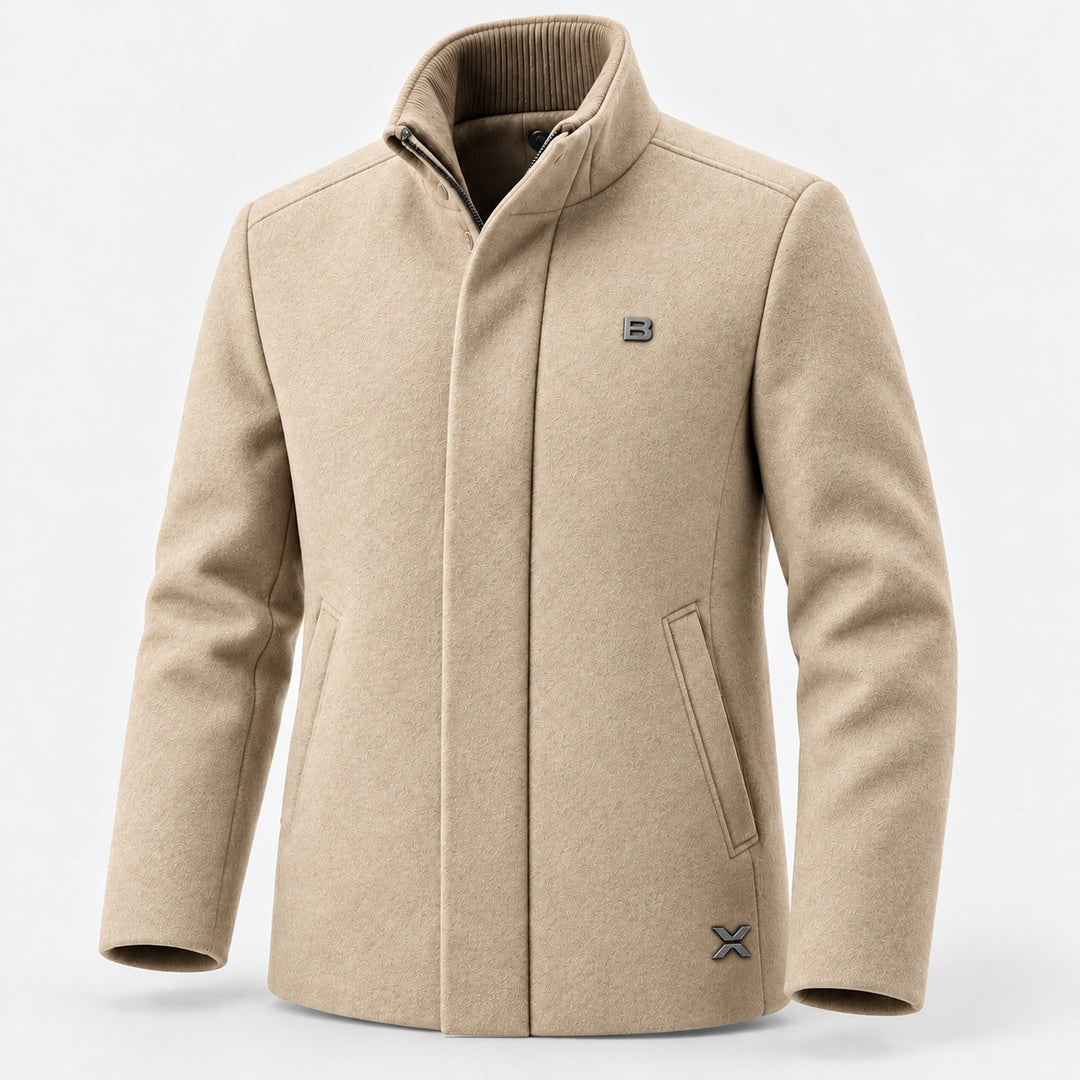BIMOOX Norevik Winterjacke – Beige – Vorne