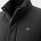 BIMOOX Norevik Winterjacke – Grau – Detail