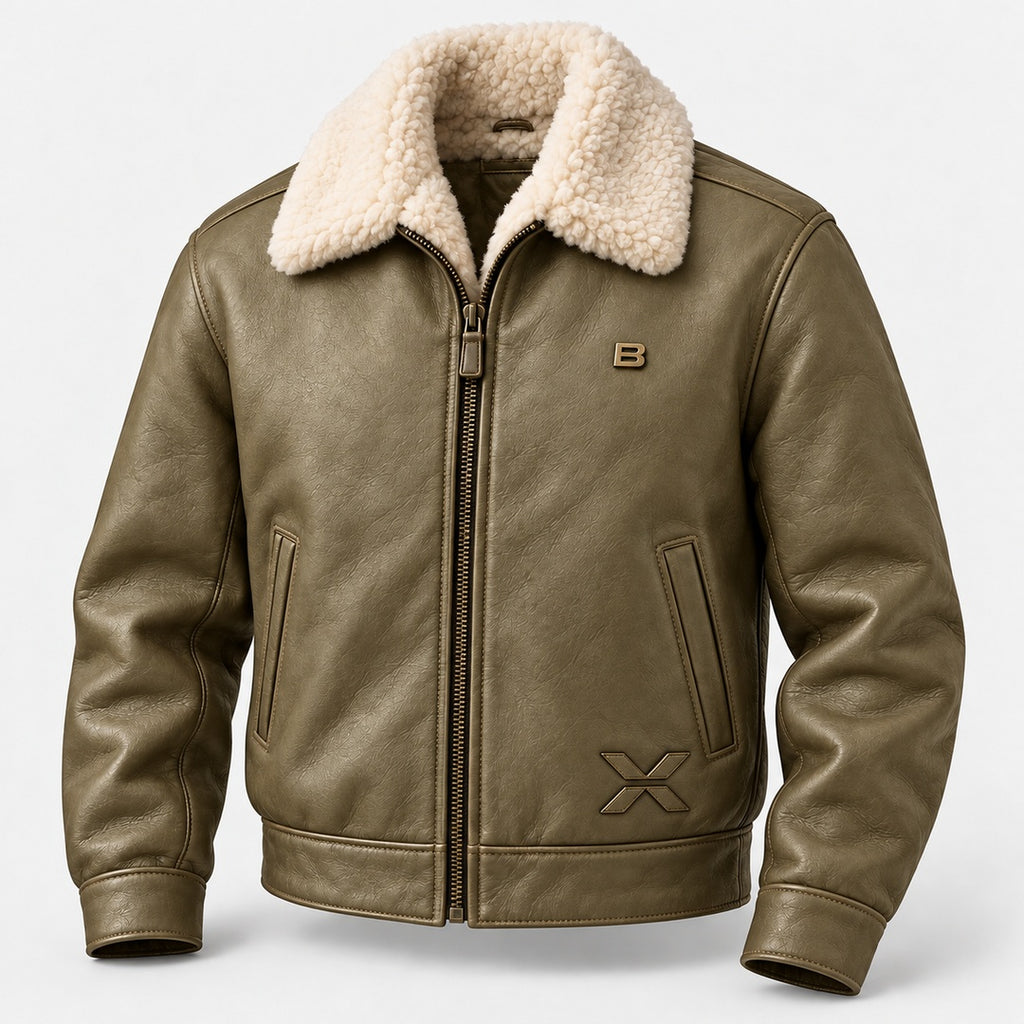 BIMOOX Aldrion Winterjacke – Khaki – Vorne