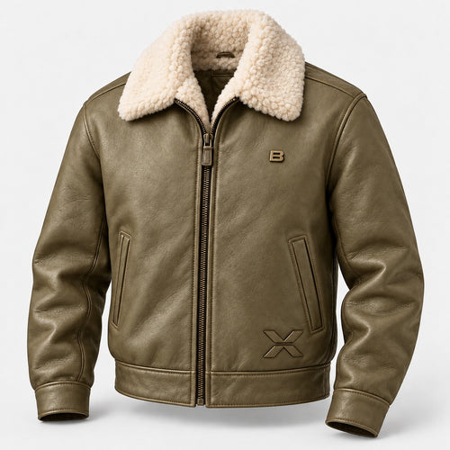 BIMOOX Aldrion Winterjacke – Khaki – Vorne