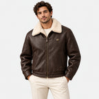 BIMOOX Aldrion Winterjacke – Braun – Model-Mann