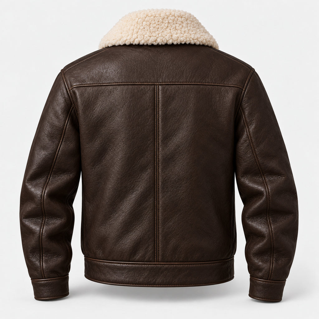 BIMOOX Aldrion Winterjacke – Braun – Hinten
