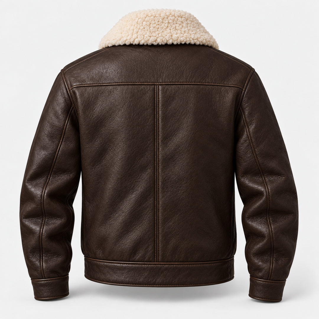 BIMOOX Aldrion Winterjacke – Braun – Hinten