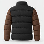 BIMOOX Torvane Winterjacke – Schwarz-Braun – Hinten