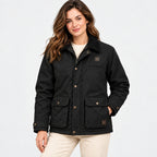 BIMOOX Belvian Winterjacke – Schwarz – Model-Frau