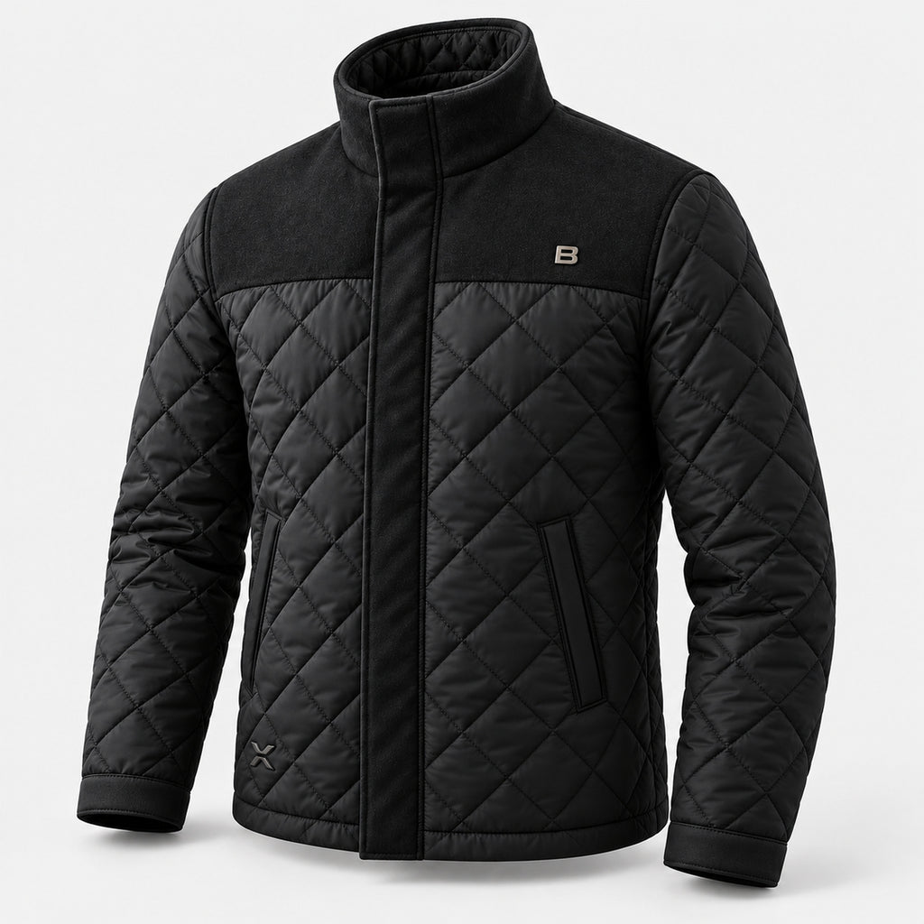 BIMOOX Vaelora Winterjacke – Schwarz – Vorne