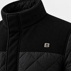 BIMOOX Vaelora Winterjacke – Schwarz – Detail