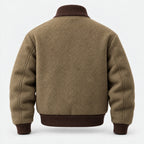 BIMOOX Keldran Winterjacke – Khaki-Braun – Hinten