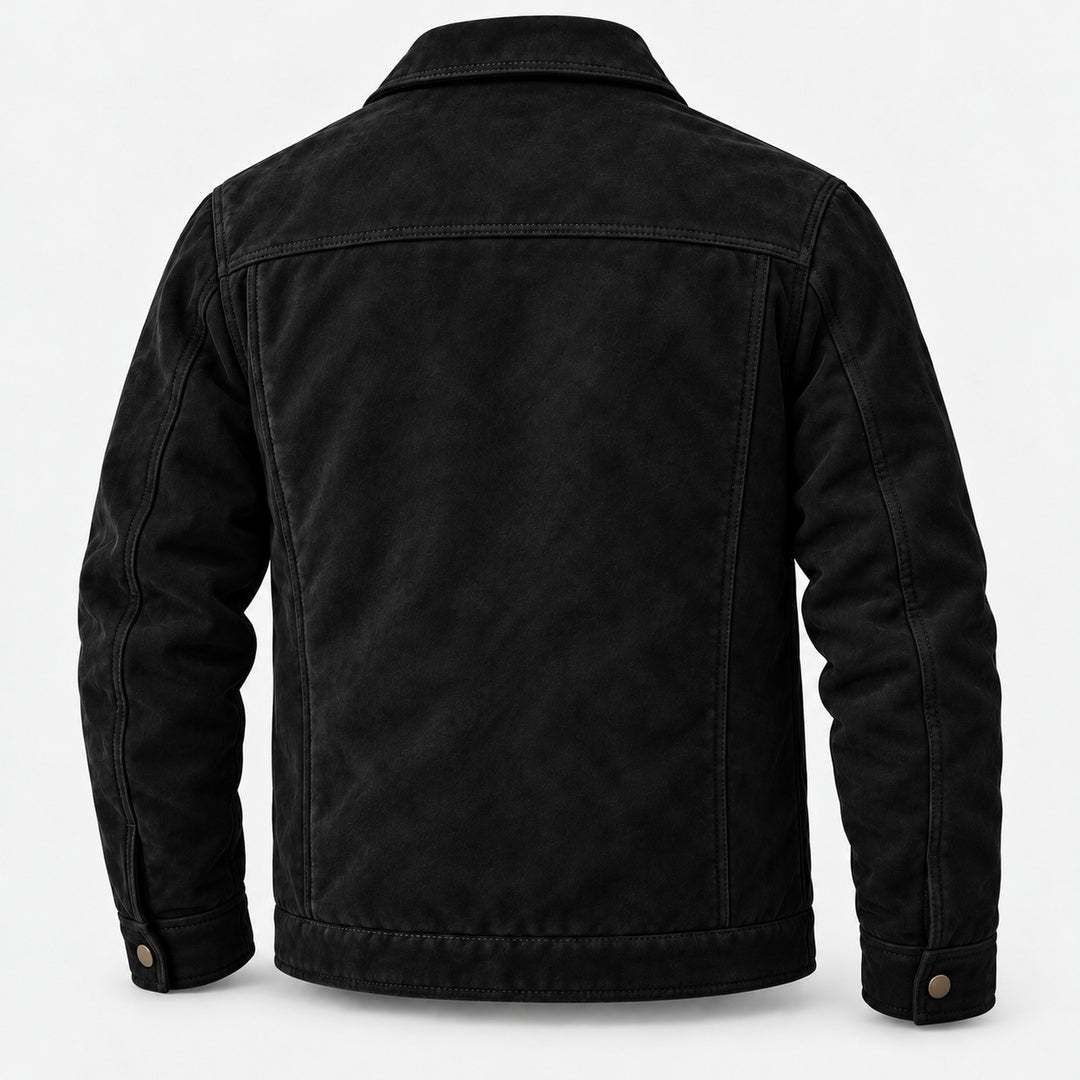 BIMOOX Sorvian Winterjacke – Schwarz – Hinten
