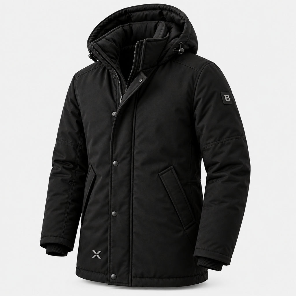 BIMOOX Varelon Winterjacke – Schwarz – Vorne