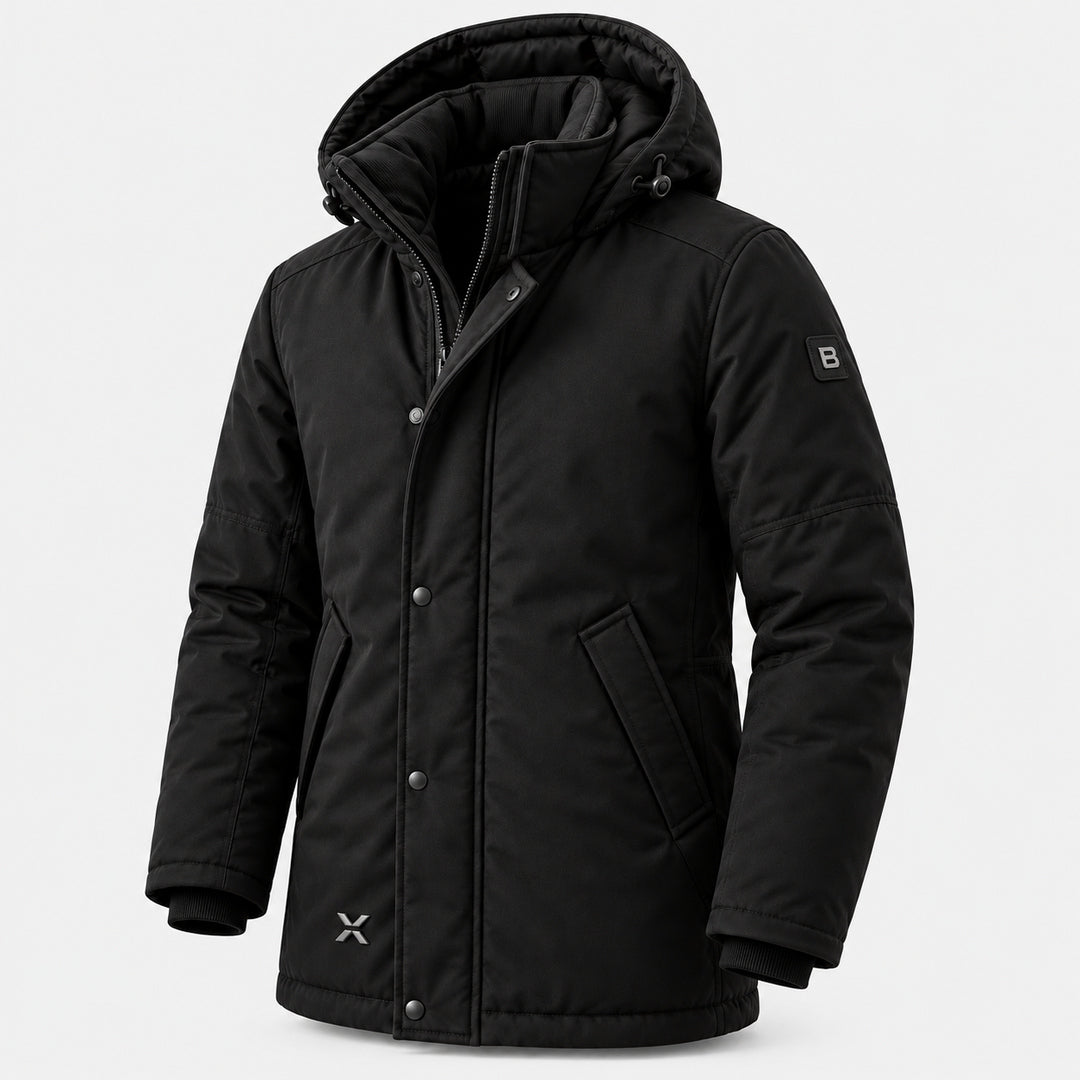 BIMOOX Varelon Winterjacke – Schwarz – Vorne