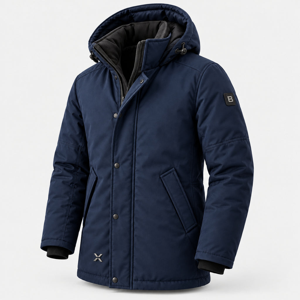 BIMOOX Varelon Winterjacke – Dunkelblau – Vorne