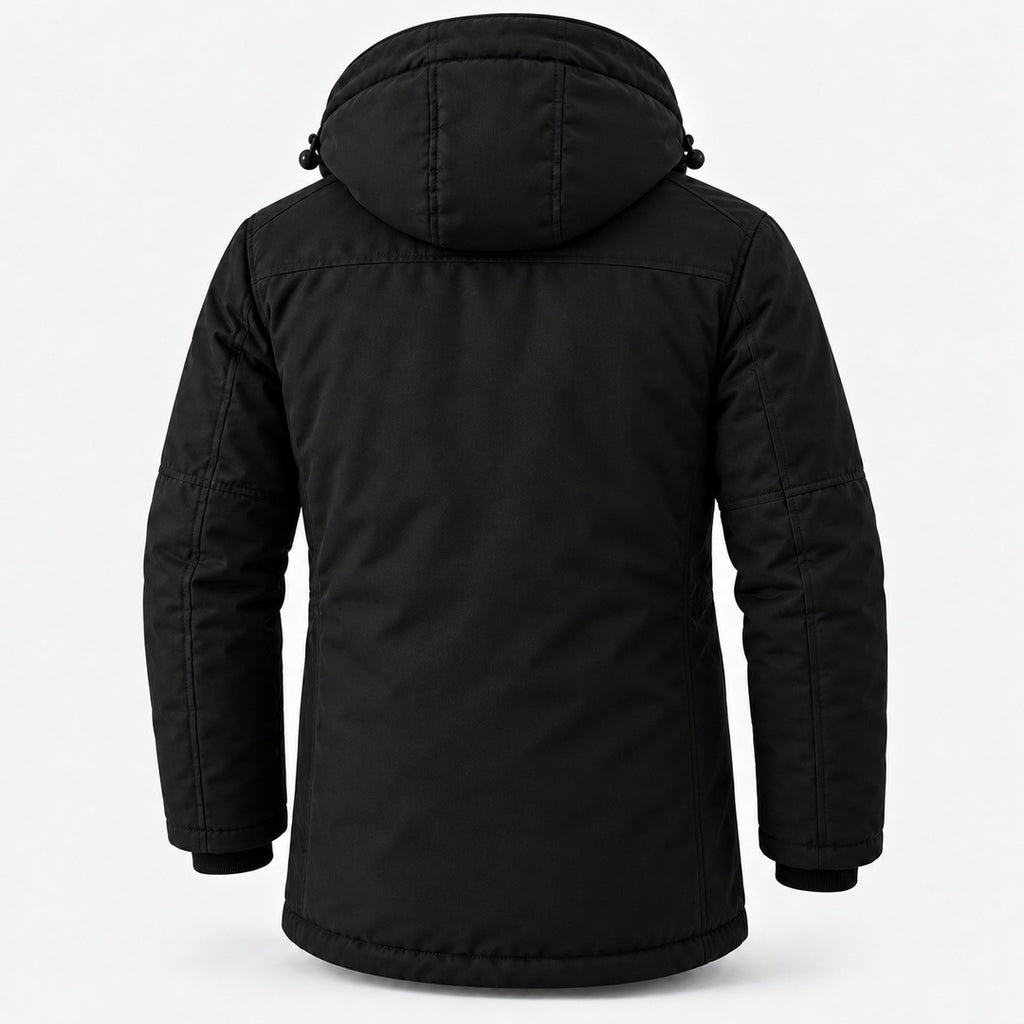 BIMOOX Varelon Winterjacke – Schwarz – Hinten