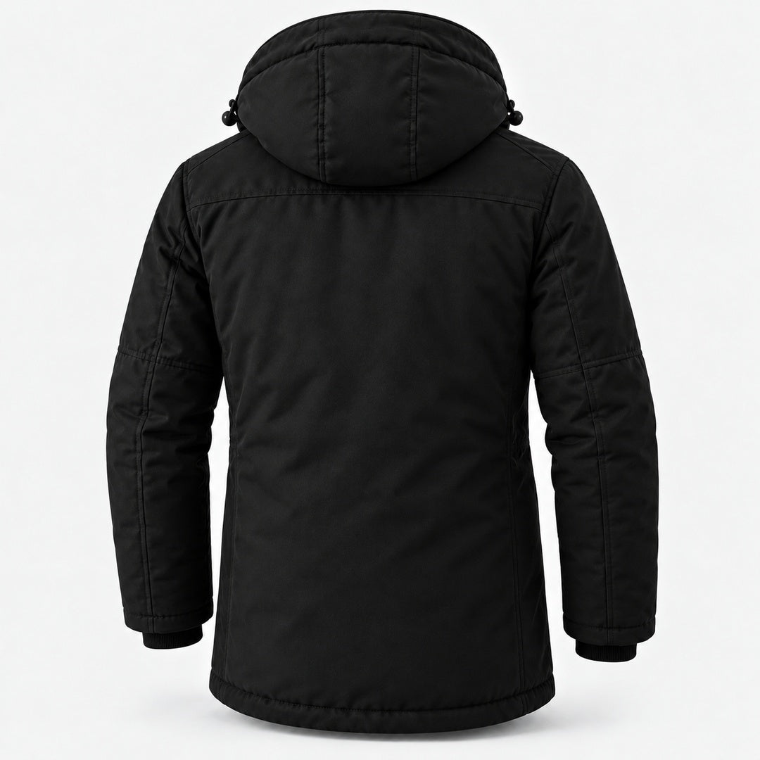 BIMOOX Varelon Winterjacke – Schwarz – Hinten