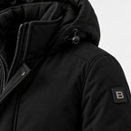 BIMOOX Varelon Winterjacke – Schwarz – Detail