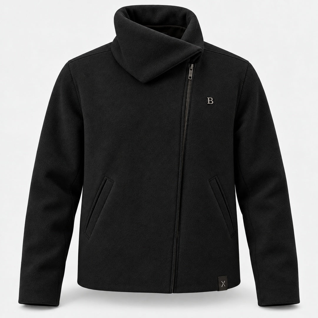 BIMOOX Elvaris Winterjacke – Schwarz – Vorne