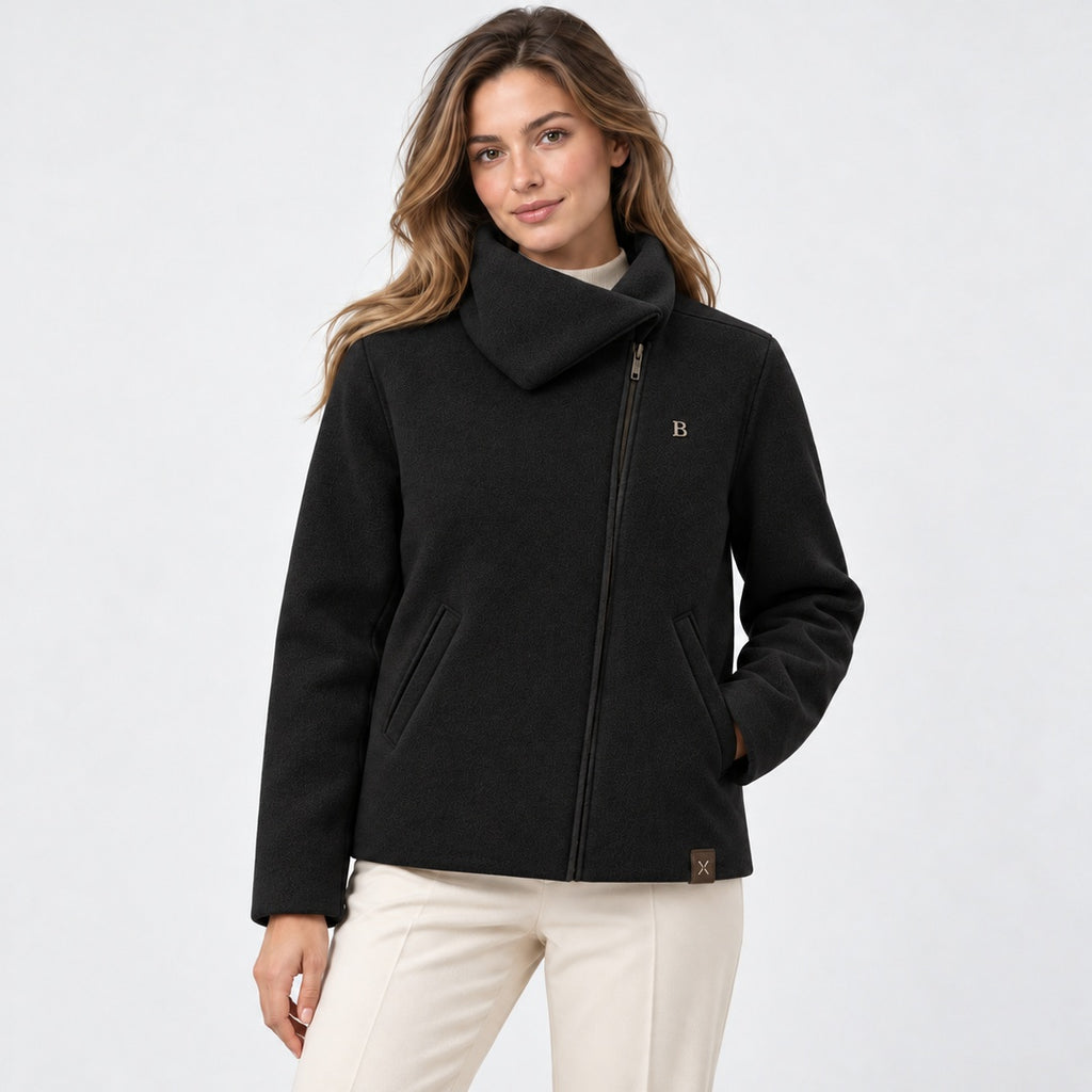 BIMOOX Elvaris Winterjacke – Schwarz – Model-Frau