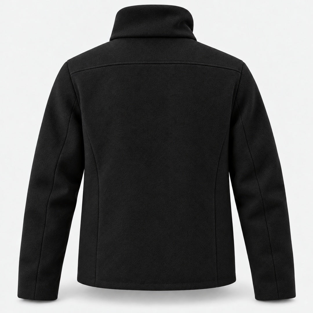 BIMOOX Elvaris Winterjacke – Schwarz – Hinten