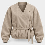 BIMOOX Avrelia Winterjacke – Beige – Vorne